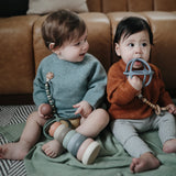 Mushie Ball Teether – Silicone Baby Teether