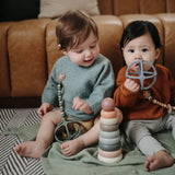 Mushie Ball Teether – Silicone Baby Teether
