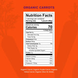 Organic Carrots with Organic Olive Oil