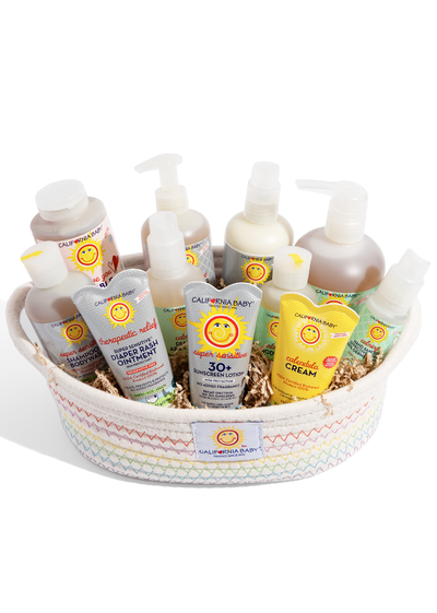 California Baby Deluxe Newborn Gift Basket