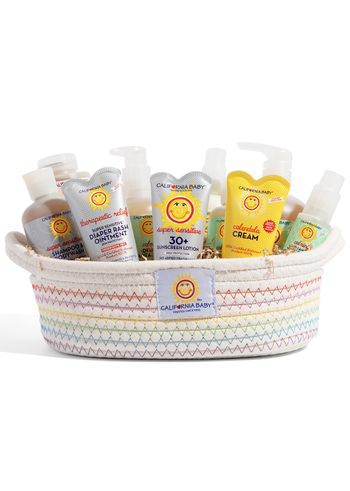 California Baby Deluxe Newborn Gift Basket
