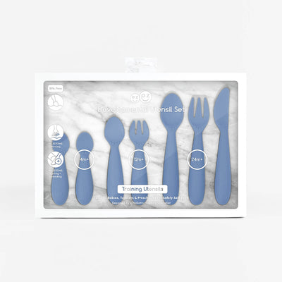 Developmental Utensil Set - Training Tools for Babies, Toddlers, and Preschoolers