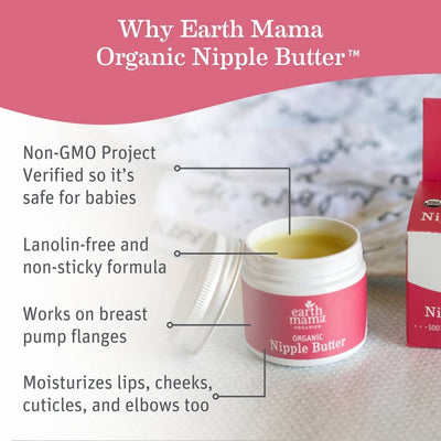 Earth Mama Organic Nipple Butter – Your Nipple Superhero