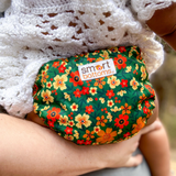 Smart Bottoms Smart One 4.0 – Organic Cotton All-in-One Cloth Diaper, One Size 10–35 lbs, Hazel