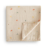 Mushie Organic Cotton Muslin Swaddle Blanket
