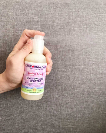 California Baby Overtired & Cranky Aromatherapy Room & Linen Spritzer – Chamomile & Sweet Orange Spray