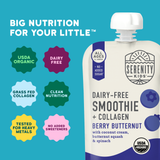 Berry Butternut Baby Food Pouch with Grass-Fed Collagen