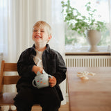 Mushie Silicone Snack Cup – Spill-Proof Toddler Snack Container