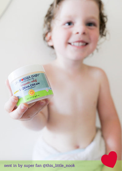 California Baby Eczema Cream – Colloidal Oatmeal Soothing Moisturizer for Sensitive Skin