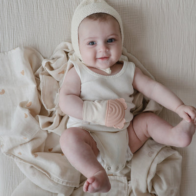 Mushie Organic Cotton Muslin Swaddle Blanket