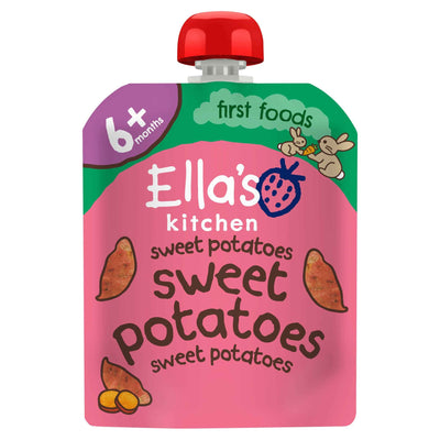 Ella's Kitchen Organic Sweet Potato Baby Food Pouch 70g