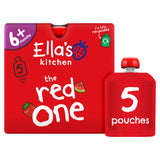 Ella's Kitchen Organic The Red One Fruit Smoothie Multipack 450g (6+ Months)