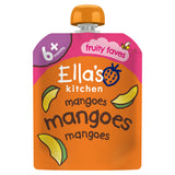 Ella's Kitchen Organic Mangoes Mangoes Mangoes Baby Food Pouch 70g
