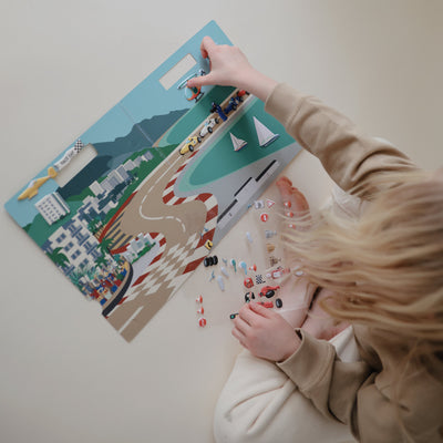 Reusable Puffy Sticker Book for Kids