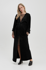 NOM Maternity Emaline Full-Length Cardigan