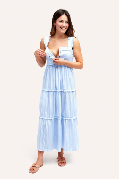 NOM Maternity Emma During + After Maxi Tank Dress