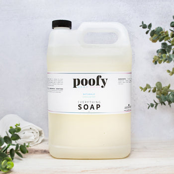 Poofy Organics Everything Soap Gallon – Family Multi-Use Wash