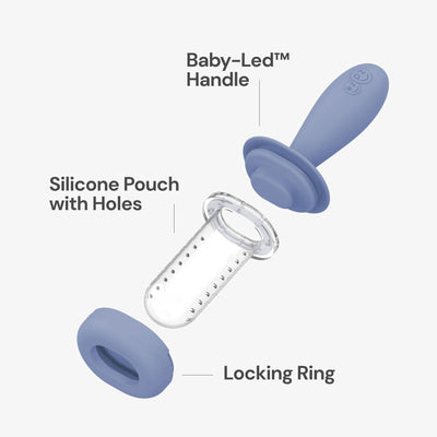 Gumline Silicone Baby Feeder for Safe Self Feeding