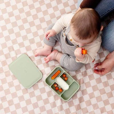 Baby Travel Feeding Box with Food Compartments
