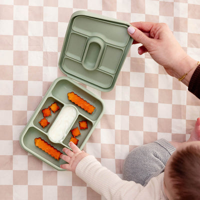 Baby Travel Feeding Box with Food Compartments