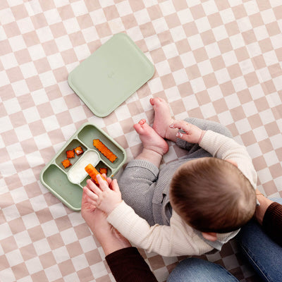 Baby Travel Feeding Box with Food Compartments