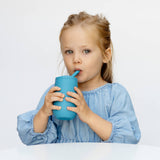 Happy Cup + Straw System – Open Cup and Straw Drinking Set for Toddlers and Preschoolers