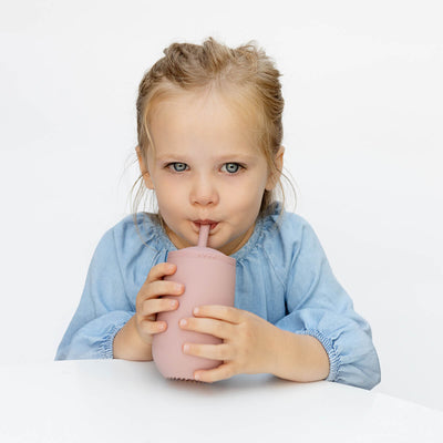 Happy Cup + Straw System – Open Cup and Straw Drinking Set for Toddlers and Preschoolers