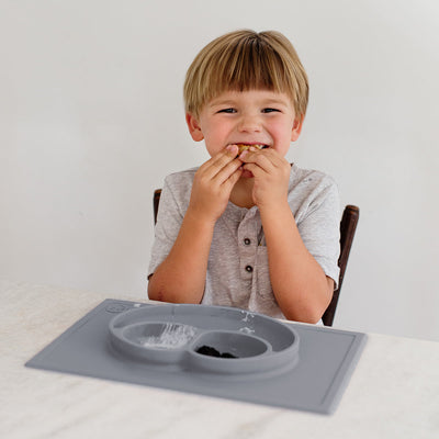 The Happy Mat – Award-Winning Suction Placemat + Plate for Toddlers and Preschoolers