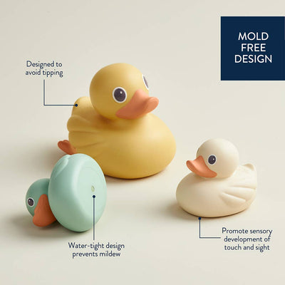 Itzy Ducky Family™ – Bath & Water Table Toys (Set of 3)