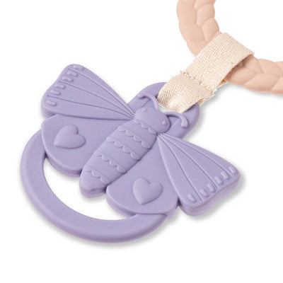 Bitzy Busy Ring™ Teething Activity Toy – Rainbow