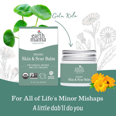 Earth Mama Organic Skin and Scar Balm – Soothe, Restore, Repeat
