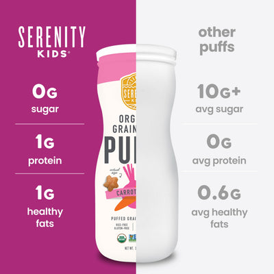 Carrot & Beet Organic Grain Free Puffs 6+Month