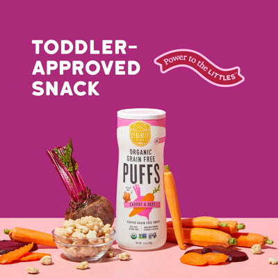 Carrot & Beet Organic Grain Free Puffs 6+Month