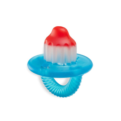 Bitzy Biter™ Teething Ball – Pink Lemonade Silicone Baby Teether