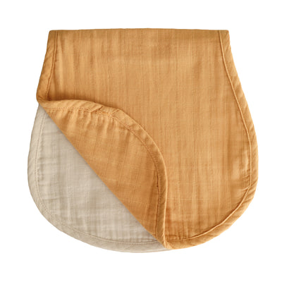 Mushie Organic Cotton Muslin Burp Cloth 2-Pack