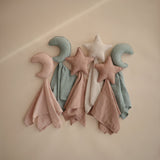 Mushie Star Lovey Blanket – Organic Cotton Baby Comfort Blanket