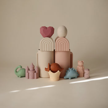 Silicone Baby Bath Essentials Kit
