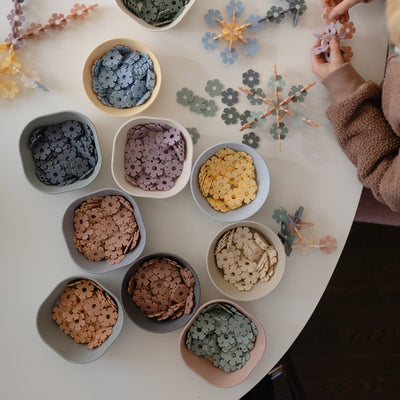 Mushie Square Dinnerware Bowls – BPA-Free Baby Bowl Set