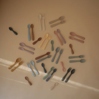 Mushie Toddler Starter Spoons