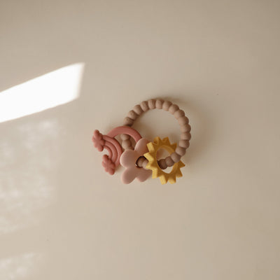 Silicone Sensory Teething Rings