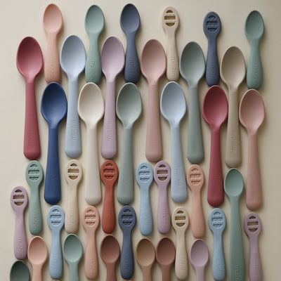 Mushie Toddler Starter Spoons