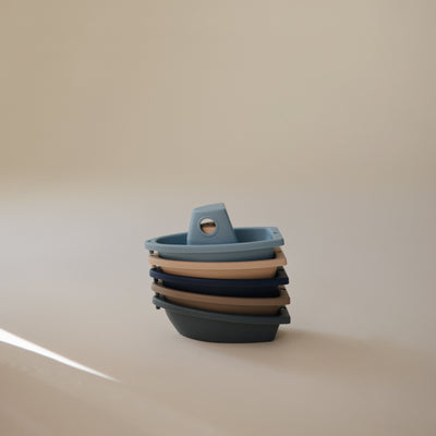 Stackable Bath Boats Toy Set