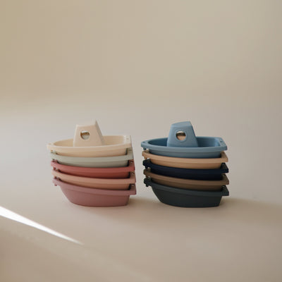 Stackable Bath Boats Toy Set