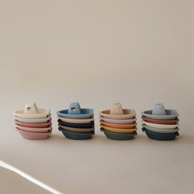 Stackable Bath Boats Toy Set
