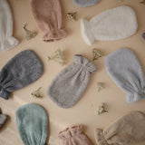 Organic Cotton Baby Bath Mitt – Soft & Absorbent Wash Mitt
