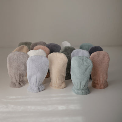 Organic Cotton Baby Bath Mitt – Soft & Absorbent Wash Mitt