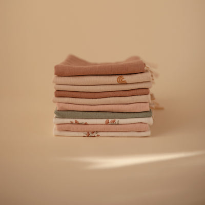 Organic Muslin Baby Washcloths