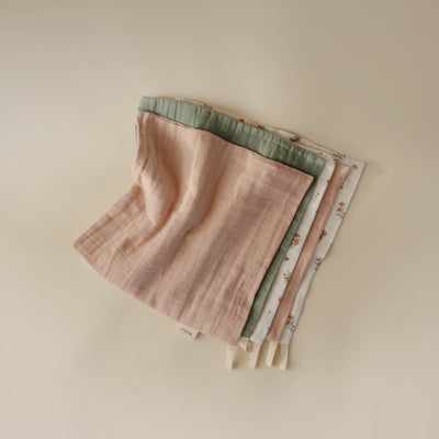 Organic Muslin Baby Washcloths