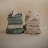 Mushie Organic Cotton Muslin Cloths 3-Pack