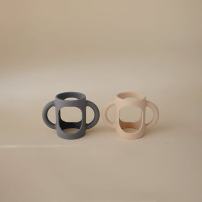 Mushie Silicone Bottle Handles